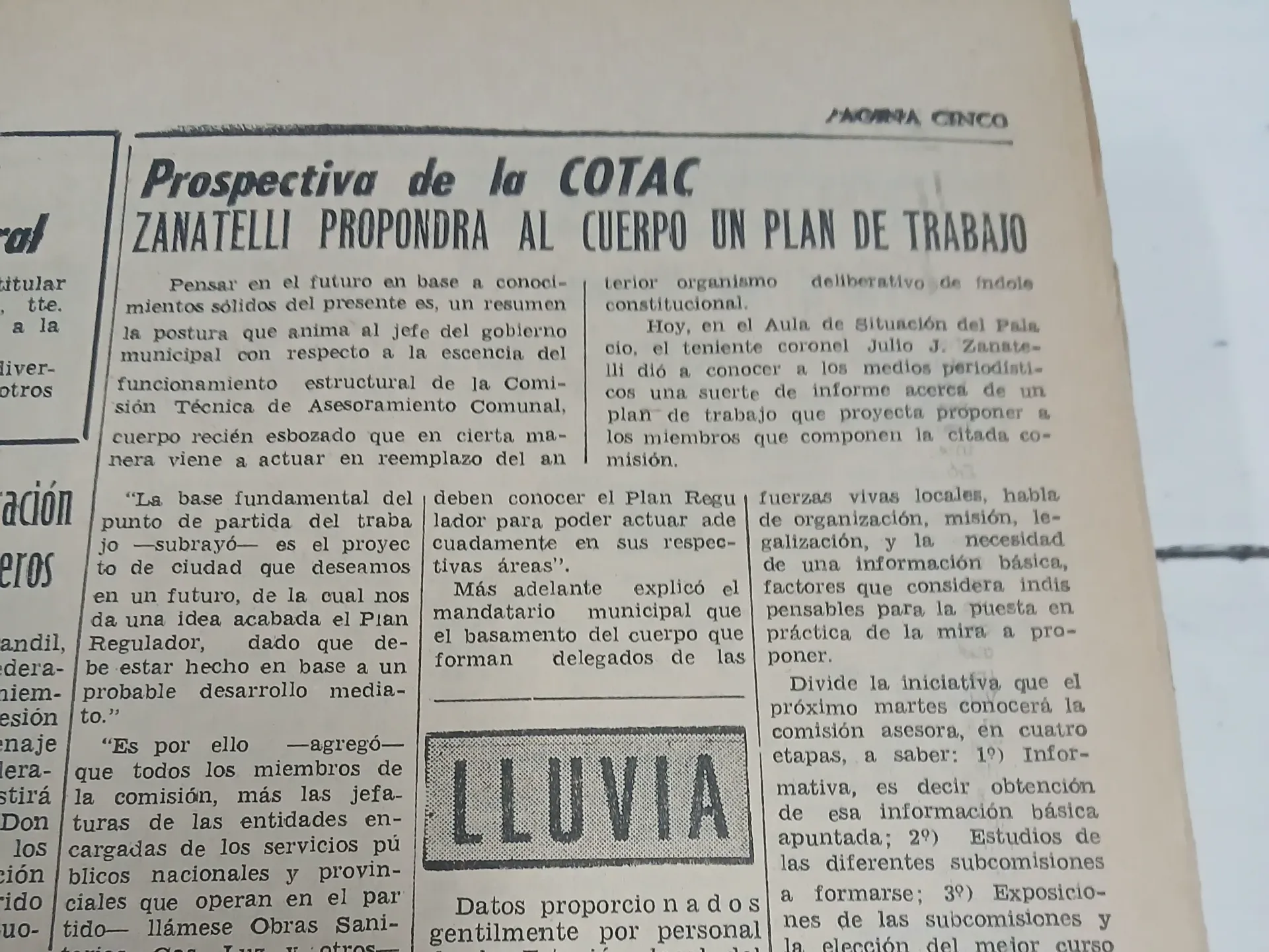 Archivo — dictadura en Tandil