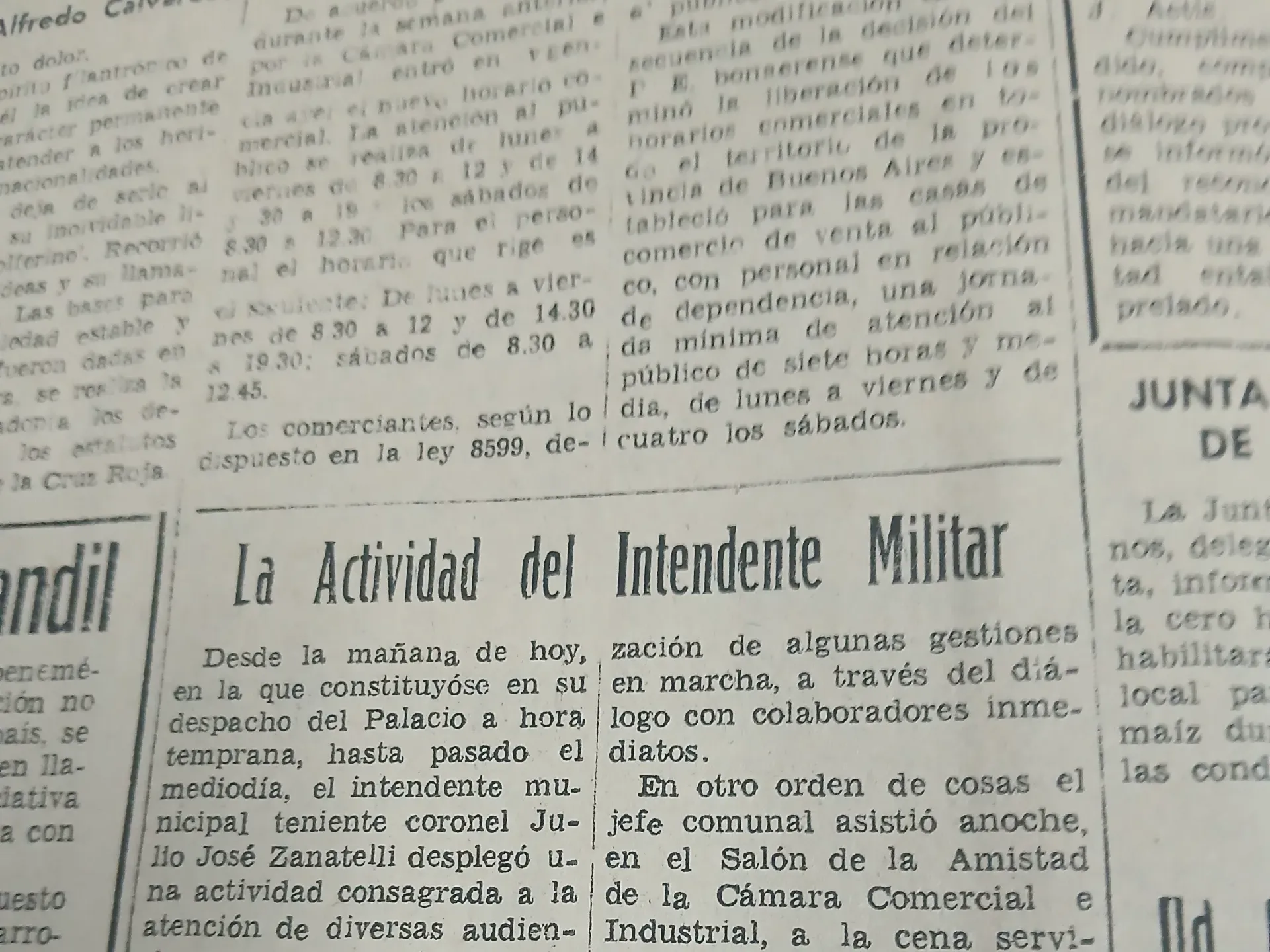 Archivo — dictadura en Tandil